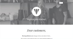 Desktop Screenshot of montaignemarket.com